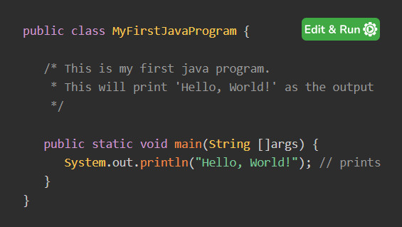 Online Java Compiler Online Java Compiler